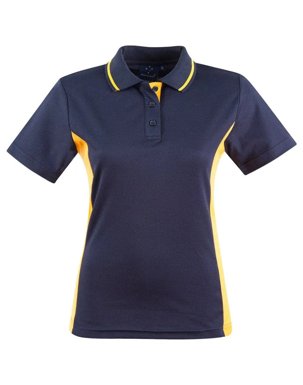 Teammate Polo Shirt Ladies  PS74 Casual Wear Winning Spirit 8 Navy/Gold